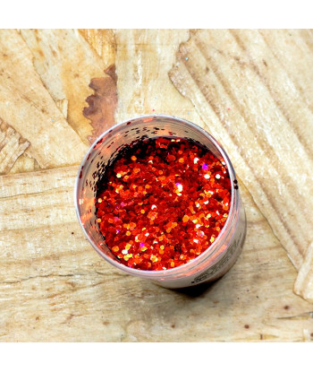 Paillettes hexagonales moyennes taille L – Fabrication de leurres souples | Kestucraft