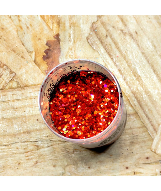 Paillettes hexagonales moyennes taille L – Fabrication de leurres souples | Kestucraft