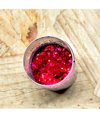 Paillettes hexagonales moyennes taille L – Fabrication de leurres souples | Kestucraft