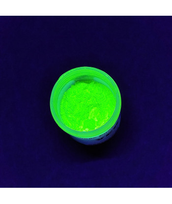 Pigment phosphorescent poudre 20gr | Colorant lumineux leurres souples
