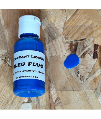 Colorant Liquide UV / Fluorescent 30 ml – Plastisol pour Leurres Souples