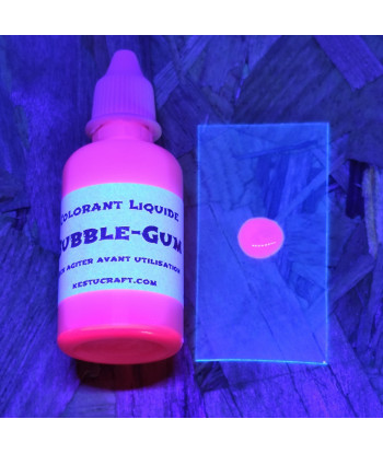 Colorant Liquide UV / Fluorescent 30 ml – Plastisol pour Leurres Souples
