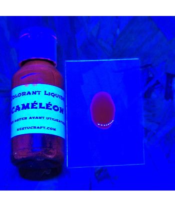 Colorant Liquide UV / Fluorescent 30 ml – Plastisol pour Leurres Souples