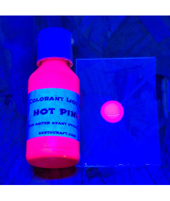 Colorant Liquide UV / Fluorescent 30 ml – Plastisol pour Leurres Souples