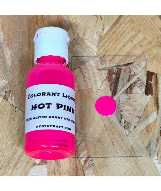Colorant Liquide UV / Fluorescent 30 ml – Plastisol pour Leurres Souples