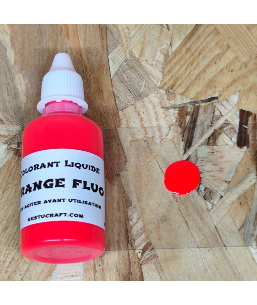 Colorant Liquide UV / Fluorescent 30 ml – Plastisol pour Leurres Souples