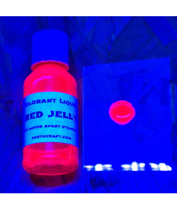 Colorant Liquide UV / Fluorescent 30 ml – Plastisol pour Leurres Souples