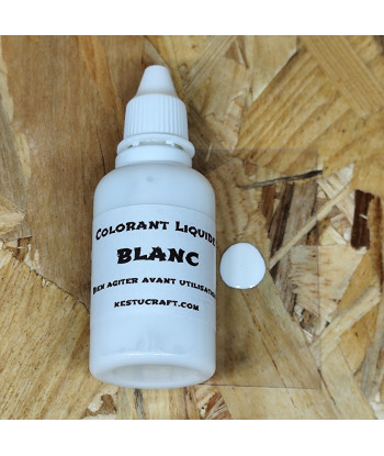 Colorant Liquide 30 ml –Fabrication de Leurres Souples