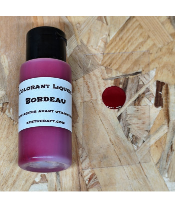 Colorant Liquide 30 ml –Fabrication de Leurres Souples