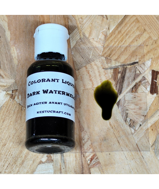Colorant Liquide 30 ml –Fabrication de Leurres Souples