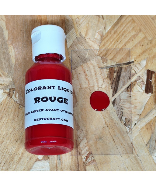 Colorant Liquide 30 ml –Fabrication de Leurres Souples