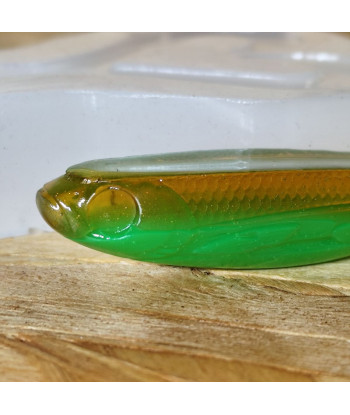 Moule silicone leurre souple double grub – Kestucraft - Fabrication artisanale