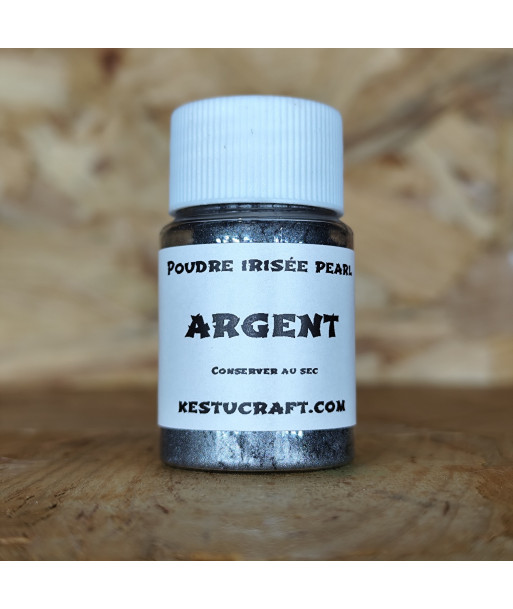 Colorant poudre irisé pour leurre souple Pearl 10gr | Effet nacré et perlé leurres souples