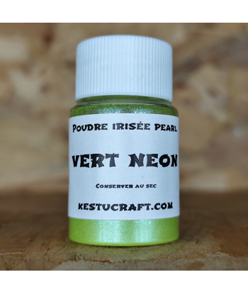 Colorant poudre irisé pour leurre souple Pearl 10gr | Effet nacré et perlé leurres souples