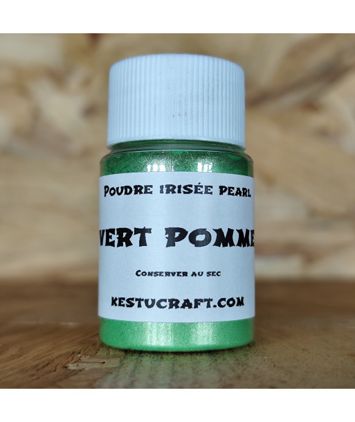 Colorant poudre irisé pour leurre souple Pearl 10gr | Effet nacré et perlé leurres souples