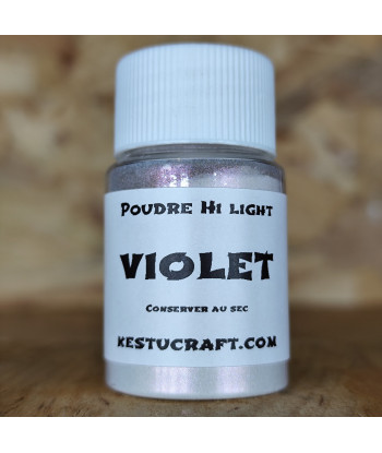 Colorant poudre Hi-Light 10gr | Nacre effet perlé leurres souples