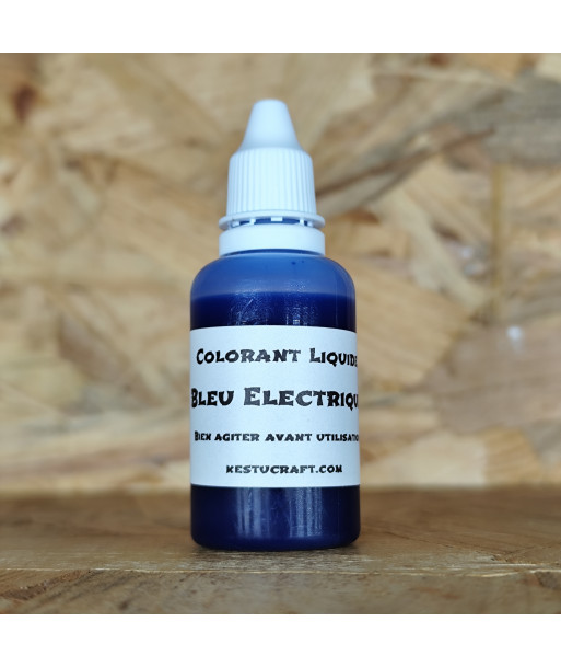 Colorant Liquide 30 ml –Fabrication de Leurres Souples