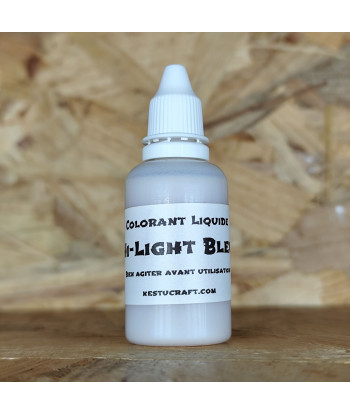 Colorant Liquide Effet Pearl Irisé 30 ml – Plastisol pour Leurres Souples