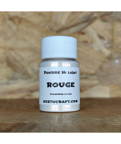 Colorant poudre Hi-Light 10gr | Nacre effet perlé leurres souples