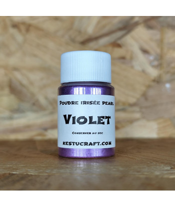 Colorant poudre irisé pour leurre souple Pearl 10gr | Effet nacré et perlé leurres souples