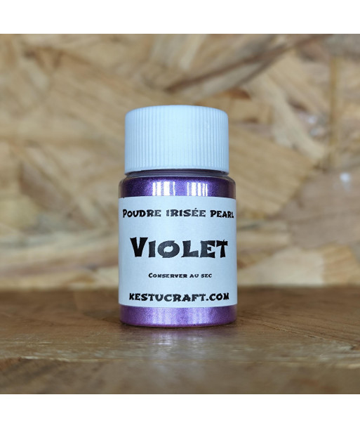 Colorant poudre irisé pour leurre souple Pearl 10gr | Effet nacré et perlé leurres souples