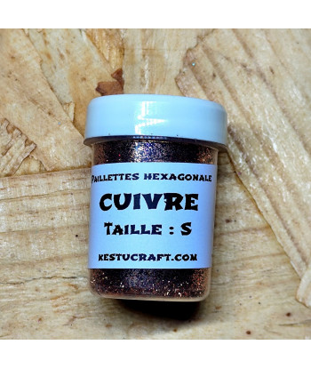 Paillettes hexagonales ultra fines taille S – Fabrication de leurres souples | Kestucraft