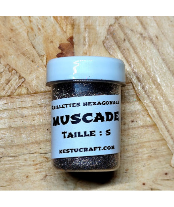 Paillettes hexagonales ultra fines taille S – Fabrication de leurres souples | Kestucraft