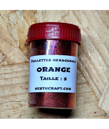 Paillettes hexagonales ultra fines taille S – Fabrication de leurres souples | Kestucraft