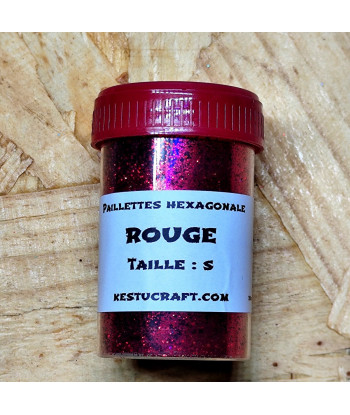Paillettes hexagonales ultra fines taille S – Fabrication de leurres souples | Kestucraft